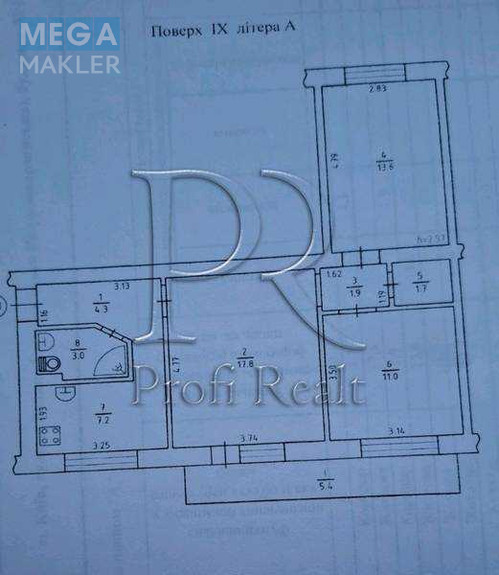 Продаж 3 кімнатної квартири (69/42/7), 9 пов. 9 пов. будинку, <a class="location-link" href="/kiev/" title="Недвижимость Київ">Київ</a>, <a class="location-link" href="/kiev/pecherskij/" title="Недвижимость Печерський район">Печерський р-н</a>, Велика Васильківська вулиця, 102 (изображение 21)