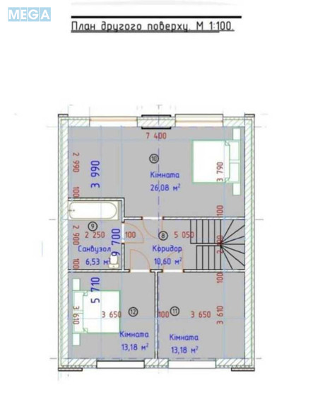 Продаж дома, 2 поверху, 120 кв.м, 5 кімнат, ділянка 8 соток, <a class="location-link" href="/vorzel/" title="Недвижимость Ворзель">Ворзель</a>, 1 травня (изображение 4)