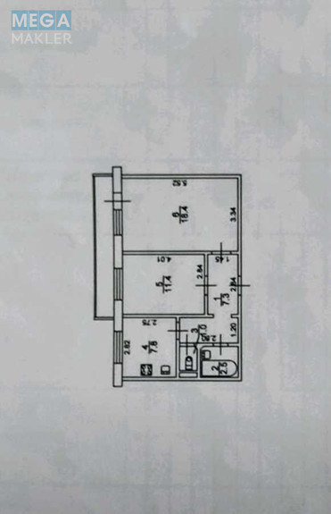 Продаж 2 кімнатної квартири (54/30/8), 10 пов. 10 пов. будинку, <a class="location-link" href="/kiev/" title="Недвижимость Київ">Київ</a>, <a class="location-link" href="/kiev/darnickij/" title="Недвижимость Дарницький район">Дарницький р-н</a>, Урлівська вул., 1/8 (изображение 25)