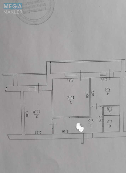 Продаж 2 кімнатної квартири (54/?/8), 9 пов. 10 пов. будинку, <a class="location-link" href="/borispol/" title="Недвижимость Бориспіль">Бориспіль</a>, Головатого (изображение 14)