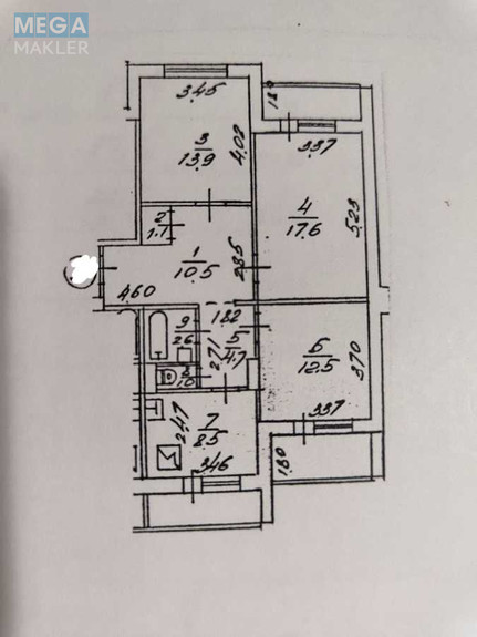 Продаж 3 кімнатної квартири (84,3/43/8,5), 1 пов. 16 пов. будинку, <a class="location-link" href="/kiev/" title="Недвижимость Київ">Київ</a>, <a class="location-link" href="/kiev/desnyanskij/" title="Недвижимость Деснянський район">Деснянський р-н</a>, Миколи Закревського вул., 55 (изображение 15)