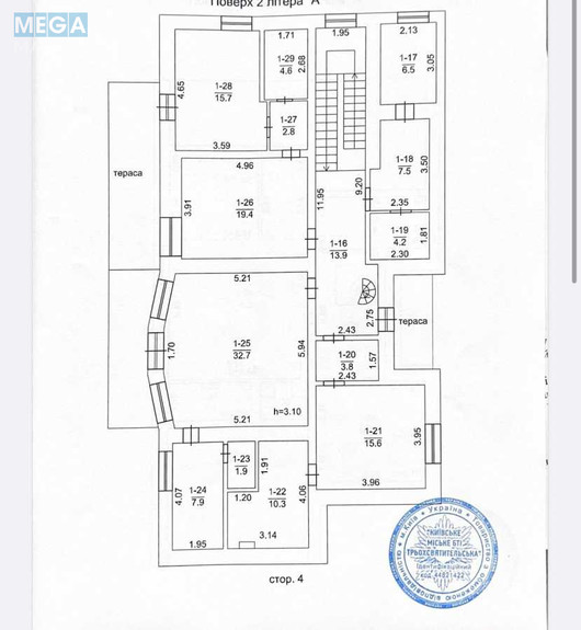 Продаж дома, 3 поверху, 391 кв.м, 10 кімнат, ділянка 10 соток, <a class="location-link" href="/kiev/" title="Недвижимость Київ">Київ</a>, <a class="location-link" href="/kiev/darnickij/" title="Недвижимость Дарницький район">Дарницький р-н</a>, 2-й Бортничский пер., 1 (изображение 11)
