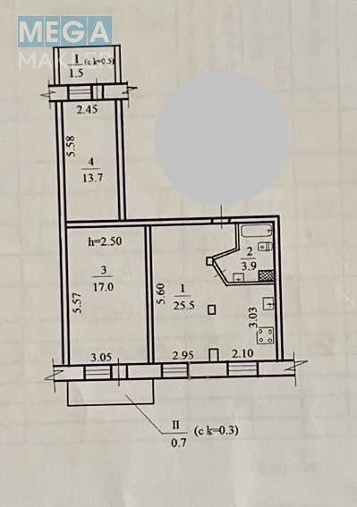 Продаж 3 кімнатної квартири (64/?/25), 4 пов. 9 пов. будинку, <a class="location-link" href="/dnepropetrovsk/" title="Недвижимость Дніпра">Дніпро</a>, Набережная Победы, 98 (изображение 19)