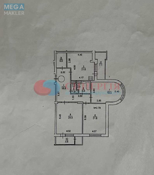 Оренда 3 кімнатної квартири, <a class="location-link" href="/kiev/" title="Недвижимость Київ">Київ</a>, <a class="location-link" href="/kiev/dneprovskij/" title="Недвижимость Дніпровський район">Дніпровський р-н</a>, Ігоря Шамо бульв., 12 (изображение 19)