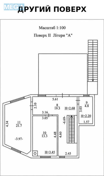 Продаж дома, 2 поверху, 151,20 кв.м, 3 кімнати, ділянка 5,98 соток, <a class="location-link" href="/kiev/" title="Недвижимость Київ">Київ</a>, <a class="location-link" href="/kiev/svyatoshinskij/" title="Недвижимость Святошинський район">Святошинський р-н</a>, 23-а Садова вул., 9 (изображение 20)