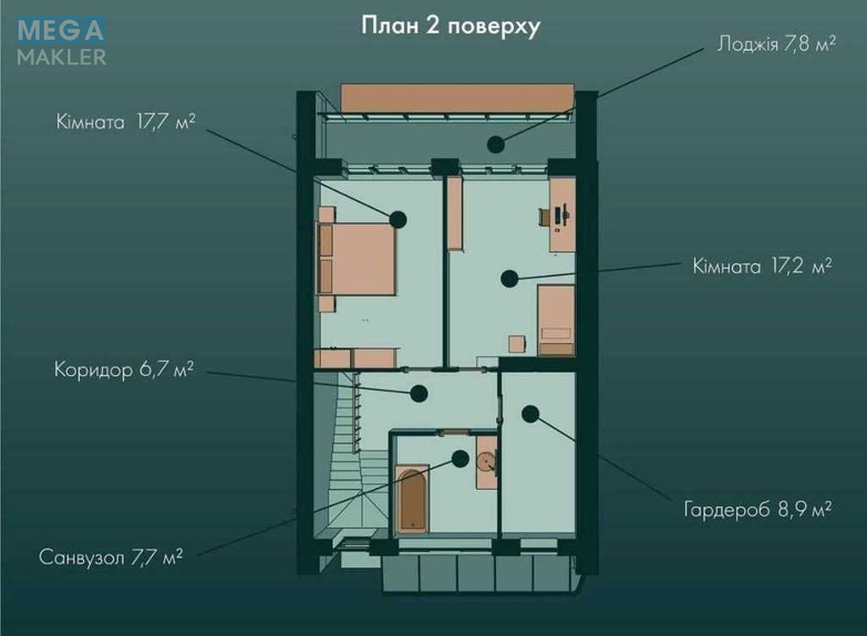 Продаж дома, 2&nbsp;поверху, 195&nbsp;кв.м, 4&nbsp;кімнати, ділянка 2&nbsp;сотки, <a class="location-link" href="/lutsk/" title="Недвижимость Луцьк">Луцьк</a>, Шкільна, 4 (изображение 21)