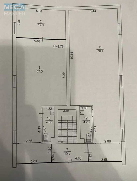 Продаж окремої будівлі/побудови, 408 кв.м, <a class="location-link" href="/kiev/" title="Недвижимость Київ">Київ</a>, <a class="location-link" href="/kiev/podolskij/" title="Недвижимость Подільський район">Подільський р-н</a>, Сирецька вул., 52 (изображение 17)