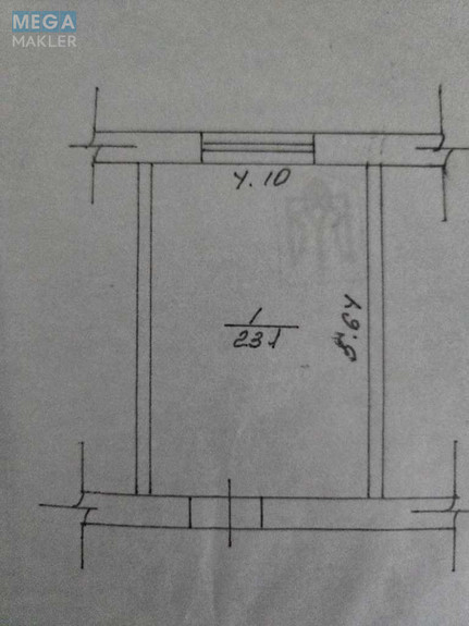 Продаж 1 кімнатної квартири (23/?/?), 1 пов. 2 пов. будинку, <a class="location-link" href="/vasilkov/" title="Недвижимость Васильків">Васильків</a>, Благодать (изображение 11)