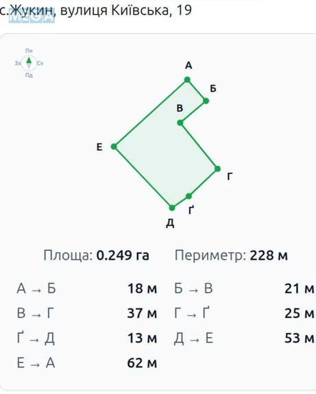 Продажа участка, 25 соток, участок под жилую застройку, <a class="location-link" href="/zhukin/" title="Недвижимость Жукін">Жукин</a>, Київська вул. (изображение 4)