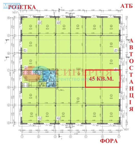 Оренда комерційної нерухомості, 45 кв.м, под магазин, <a class="location-link" href="/kiev/" title="Недвижимость Київ">Київ</a>, <a class="location-link" href="/kiev/obolonskij/" title="Недвижимость Оболонський район">Оболонський р-н</a>, Оболонський просп., 51Б (изображение 6)