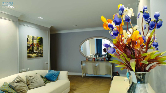 Продаж 3 кімнатної квартири (102/58/14), 15 пов. 20 пов. будинку, <a class="location-link" href="/kiev/" title="Недвижимость Київ">Київ</a>, <a class="location-link" href="/kiev/goloseevskij/" title="Недвижимость Голосіївський район">Голосіївський р-н</a>, Маршала Конева ул., 10/1 (изображение 1)