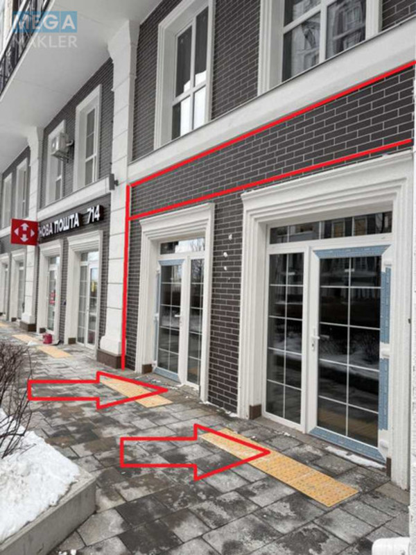 Продаж комерційної нерухомості, 42&nbsp;кв.м, под магазин, <a class="location-link" href="/kiev/" title="Недвижимость Київ">Київ</a>, <a class="location-link" href="/kiev/goloseevskij/" title="Недвижимость Голосіївський район">Голосіївський р-н</a>, Михайла Максимовича вул., 26 (изображение 1)