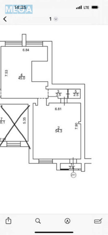 Оренда комерційної нерухомості, 107&nbsp;кв.м, под магазин, <a class="location-link" href="/kiev/" title="Недвижимость Київ">Київ</a>, <a class="location-link" href="/kiev/goloseevskij/" title="Недвижимость Голосіївський район">Голосіївський р-н</a>, Ломоносова ул., 58 (изображение 1)