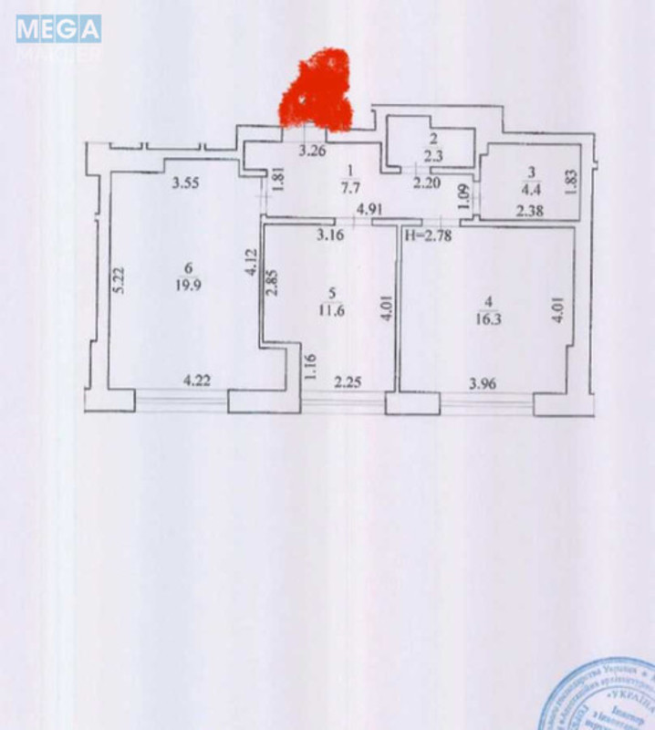 Продаж 2 кімнатної квартири (62/28/20), 2 пов. 18 пов. будинку, <a class="location-link" href="/kiev/" title="Недвижимость Київ">Київ</a>, <a class="location-link" href="/kiev/pecherskij/" title="Недвижимость Печерський район">Печерський р-н</a>, Тверская ул., 7б (изображение 1)