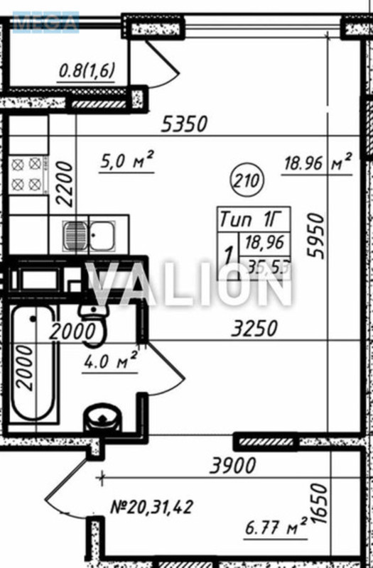 Продаж 1 кімнатної квартири (35,2/?/?), 4 пов. 4 пов. будинку, <a class="location-link" href="/kiev/" title="Недвижимость Київ">Київ</a>, <a class="location-link" href="/kiev/solomenskij/" title="Недвижимость Солом'янський район">Солом'янський р-н</a>, Березова вул., 42 (изображение 1)