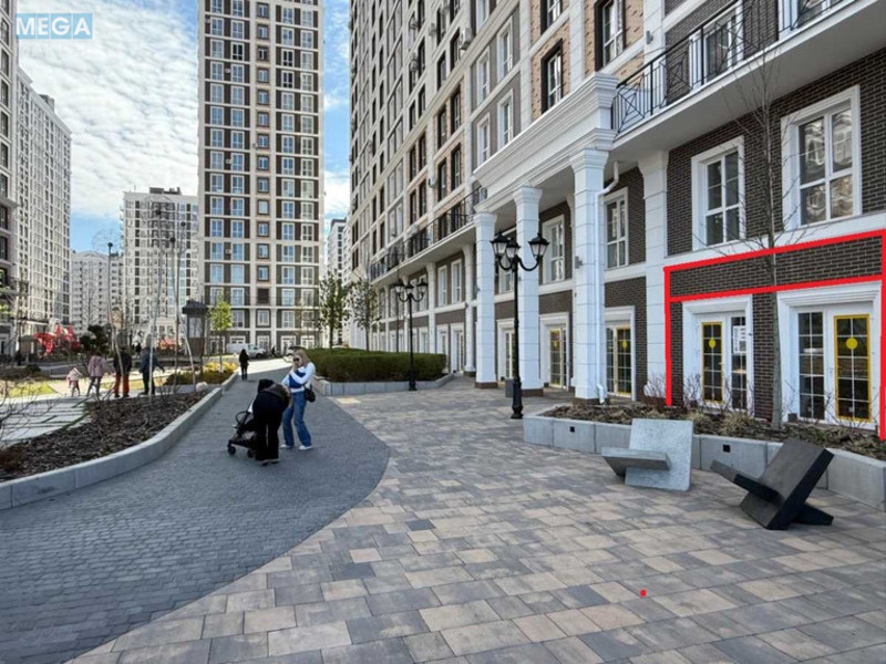 Продаж комерційної нерухомості, 42 кв.м, под магазин, <a class="location-link" href="/kiev/" title="Недвижимость Київ">Київ</a>, <a class="location-link" href="/kiev/goloseevskij/" title="Недвижимость Голосіївський район">Голосіївський р-н</a>, Михайла Максимовича вул., 26 (изображение 1)