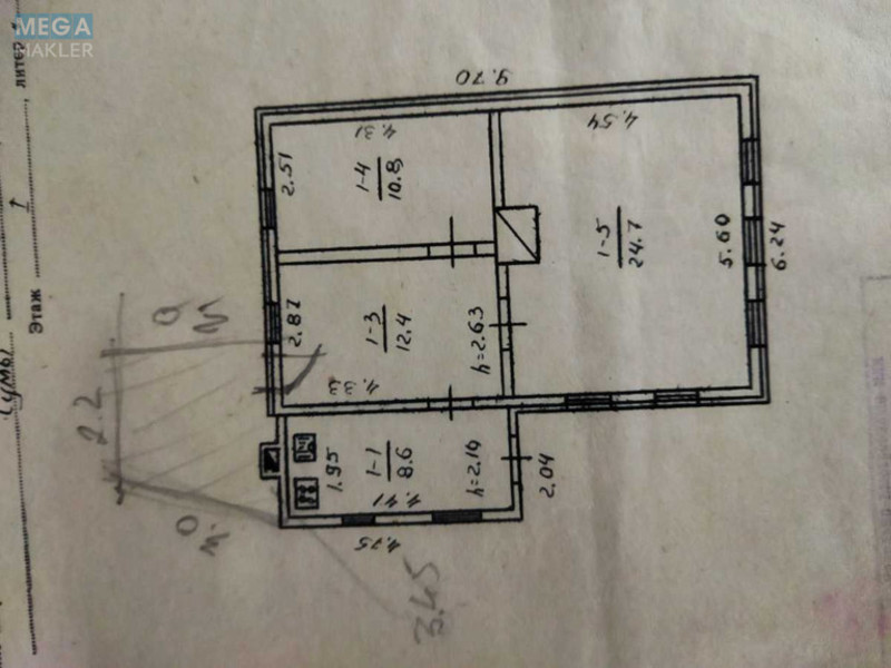 Продаж дома, 1 поверх, 56 кв.м, 3 кімнати, ділянка 10 соток, <a class="location-link" href="/sumi/" title="Недвижимость Суми">Суми</a>, <a class="location-link" href="/sumi/kolpakovskij/" title="Недвижимость Ковпаківський район">Ковпаківський р-н</a>, Південна (изображение 1)