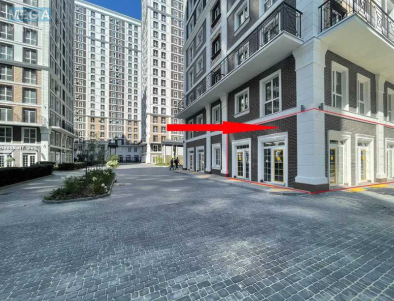 Продаж комерційної нерухомості, 71 кв.м, под магазин, <a class="location-link" href="/kiev/" title="Недвижимость Київ">Київ</a>, <a class="location-link" href="/kiev/goloseevskij/" title="Недвижимость Голосіївський район">Голосіївський р-н</a>, Михайла Максимовича вул., 26В (изображение 1)