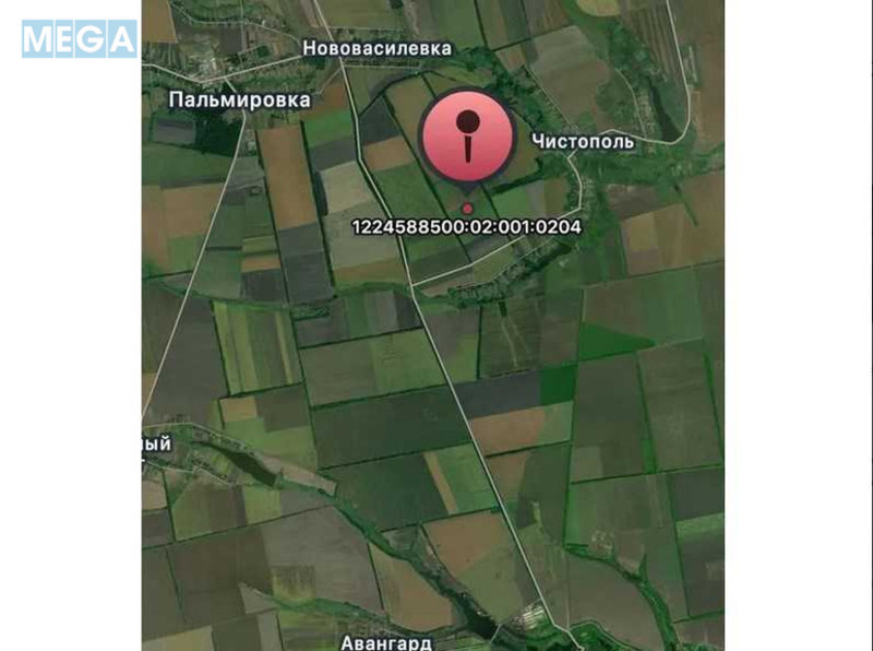 Продажа участка, 596,99 соток, земля сельскохозяйственного назначения, <a class="location-link" href="/palmirovka/" title="Недвижимость Пальмирівка">Пальмирівка</a>, нова (изображение 1)