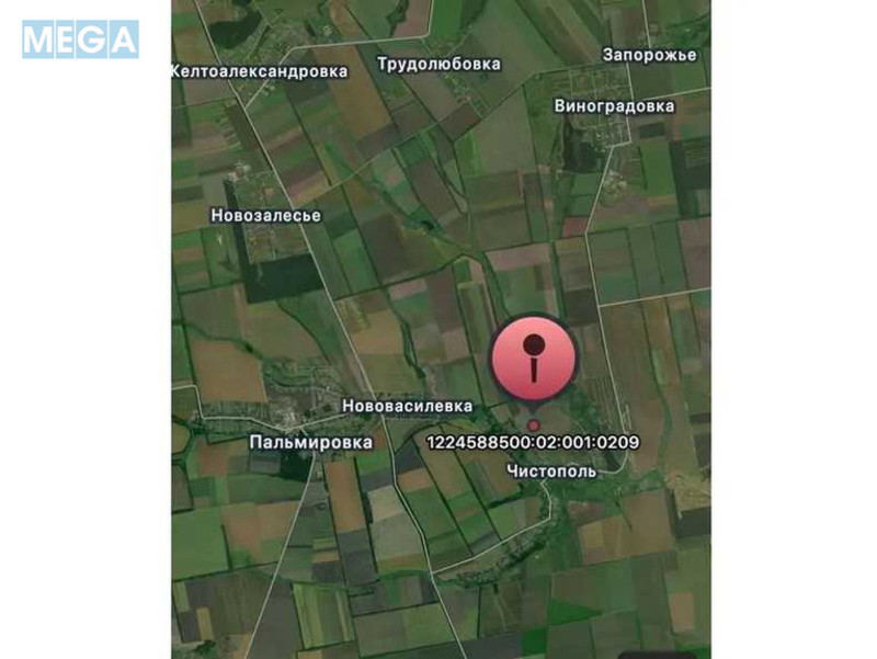 Продажа участка, 621,98 сотка, земля сельскохозяйственного назначения, <a class="location-link" href="/palmirovka/" title="Недвижимость Пальмирівка">Пальмирівка</a>, нова (изображение 1)