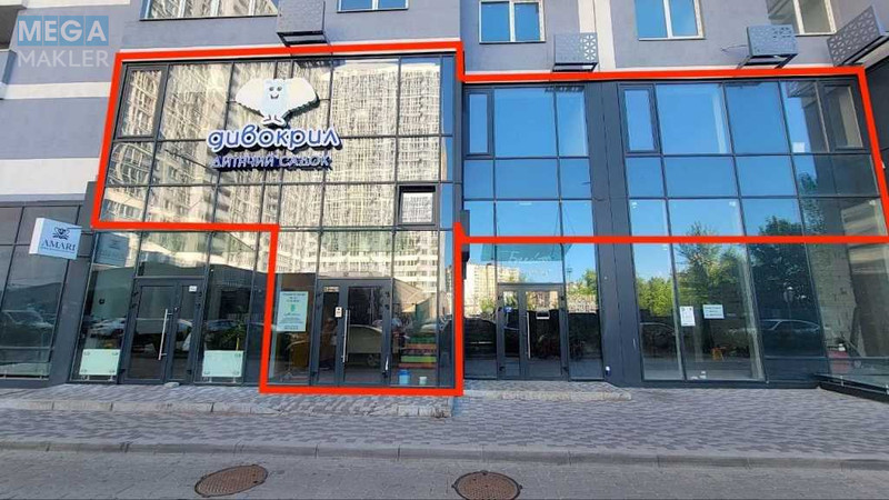 Оренда комерційної нерухомості, 370 кв.м, под офис, <a class="location-link" href="/kiev/" title="Недвижимость Київ">Київ</a>, <a class="location-link" href="/kiev/darnickij/" title="Недвижимость Дарницький район">Дарницький р-н</a>, Ревуцького вул., 40В (изображение 1)