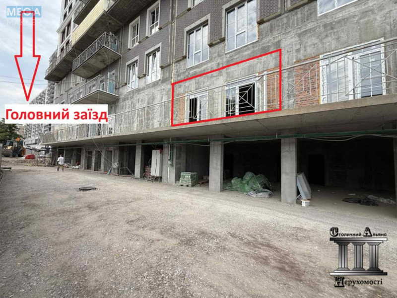 Продаж комерційної нерухомості, 40&nbsp;кв.м, под магазин, <a class="location-link" href="/kiev/" title="Недвижимость Київ">Київ</a>, <a class="location-link" href="/kiev/goloseevskij/" title="Недвижимость Голосіївський район">Голосіївський р-н</a>, Михайла Максимовича вул., 26Е (изображение 1)
