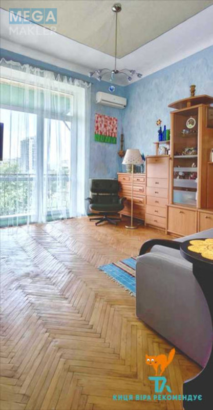 Продаж 2 кімнатної квартири (58/39/8), 5 пов. 5 пов. будинку, <a class="location-link" href="/kiev/" title="Недвижимость Київ">Київ</a>, <a class="location-link" href="/kiev/goloseevskij/" title="Недвижимость Голосіївський район">Голосіївський р-н</a>, Никольско-Ботаническая ул., 15/17 (изображение 1)