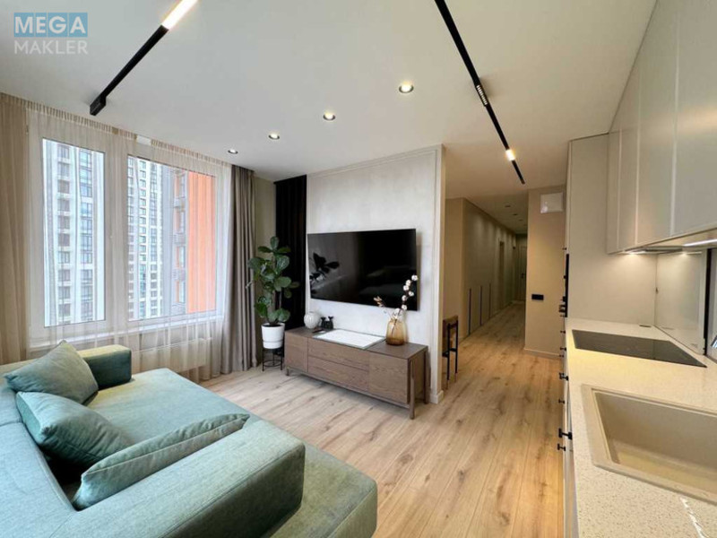 Продаж 3 кімнатної квартири (84/36/24), 11 пов. 25 пов. будинку, <a class="location-link" href="/kiev/" title="Недвижимость Київ">Київ</a>, <a class="location-link" href="/kiev/darnickij/" title="Недвижимость Дарницький район">Дарницький р-н</a>, Днепровская наб., 18А (изображение 1)