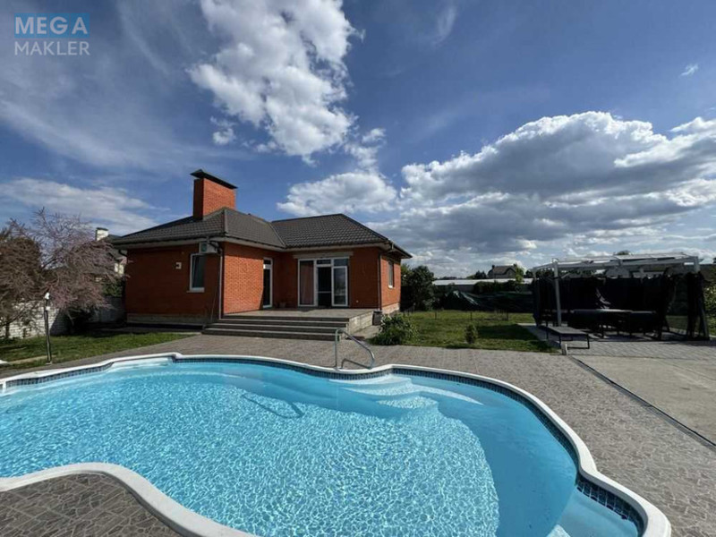 Продаж дома, 2 поверху, 400 кв.м, 6 кімнат, ділянка 17 соток, <a class="location-link" href="/pogreby-selo-kv-brovarskij-rajon/" title="Недвижимость Погреби">Погреби</a>, Перша лінія, 1 (изображение 1)