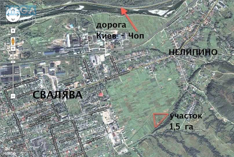 Продажа участка, 150 соток, земля коммерческого назначения, <a class="location-link" href="/svalyava/" title="Недвижимость Свалява">Свалява</a>, Визволення (изображение 1)