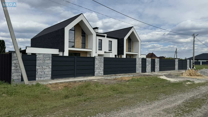 Продаж дома, 2 поверху, 154 кв.м, 5 кімнат, ділянка 7 соток, <a class="location-link" href="/dmitrovka-selo-kv-kievo-svyatoshinskij-rajon/" title="Недвижимость Дмитрівка">Дмитрівка</a>, Привітна (изображение 1)