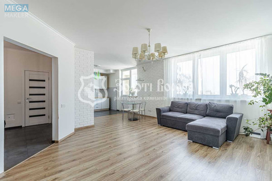 Продаж 3 кімнатної квартири (100/56/12), 22 пов. 25 пов. будинку, <a class="location-link" href="/kiev/" title="Недвижимость Київ">Київ</a>, <a class="location-link" href="/kiev/darnickij/" title="Недвижимость Дарницький район">Дарницький р-н</a>, Олени Пчілки вул., 8 (изображение 1)