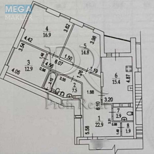 Продаж 3 кімнатної квартири (99/44/15), 23 пов. 26 пов. будинку, <a class="location-link" href="/kiev/" title="Недвижимость Київ">Київ</a>, <a class="location-link" href="/kiev/dneprovskij/" title="Недвижимость Дніпровський район">Дніпровський р-н</a>, Микільсько-Слобідська вулиця, 15 (изображение 1)
