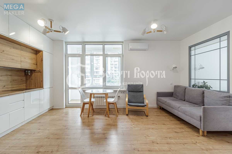 Продаж 1 кімнатної квартири (44,7/13/22), 3 пов. 25 пов. будинку, <a class="location-link" href="/kiev/" title="Недвижимость Київ">Київ</a>, <a class="location-link" href="/kiev/darnickij/" title="Недвижимость Дарницький район">Дарницький р-н</a>, Михайла Драгоманова вул., 10 (изображение 1)