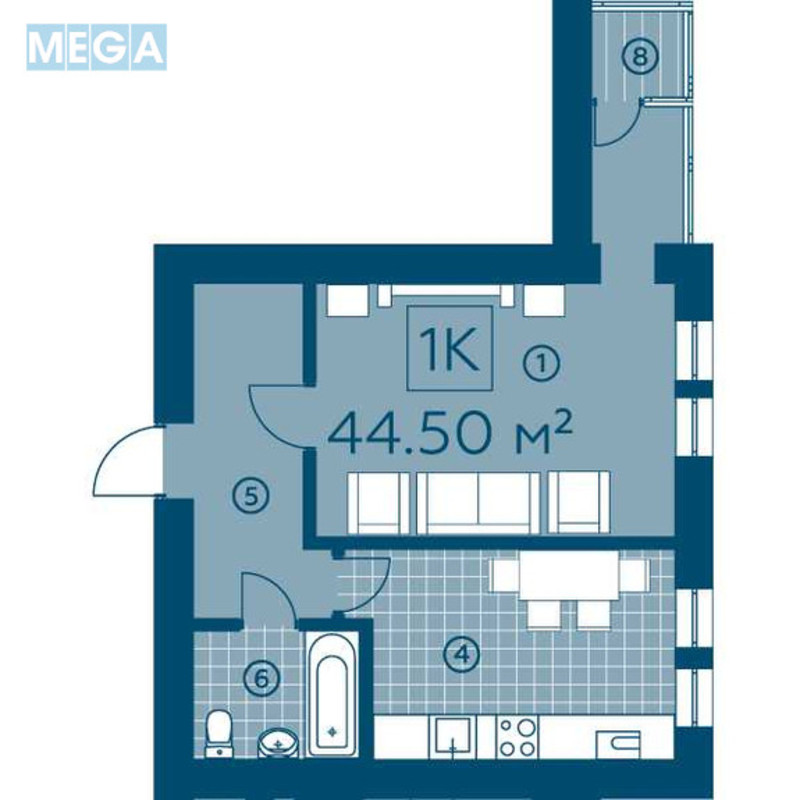Новобудова, 9 поверхів, <a class="location-link" href="/bucha/" title="Недвижимость Буча">Буча</a>, Амосова, 4 (изображение 1)