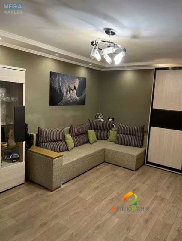 Продаж 2 кімнатної квартири (70,6/38,6/20), 2 пов. 9 пов. будинку, <a class="location-link" href="/kiev/" title="Недвижимость Київ">Київ</a>, <a class="location-link" href="/kiev/solomenskij/" title="Недвижимость Солом'янський район">Солом'янський р-н</a>, Гладківська вул., 1/7 (изображение 1)