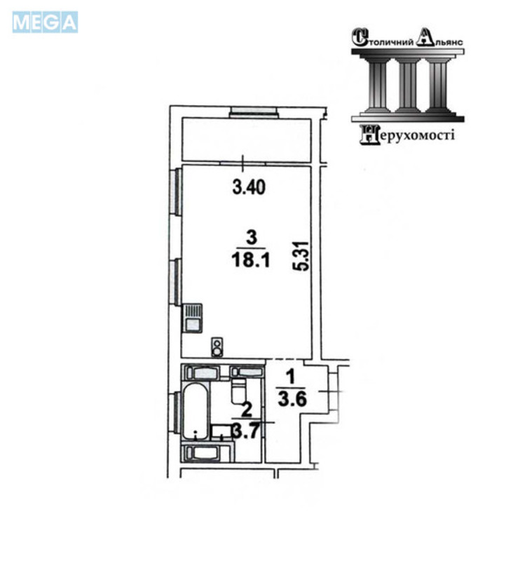 Новобудова, 21 поверхів, <a class="location-link" href="/kiev/" title="Недвижимость Київ">Київ</a>, <a class="location-link" href="/kiev/goloseevskij/" title="Недвижимость Голосіївський район">Голосіївський р-н</a>, Михайла Максимовича вул., 28Е (изображение 1)