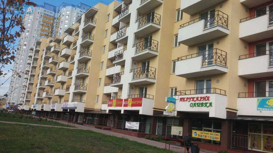 Продаж 1 кімнатної квартири (42,2/17,2/11,6), 4 пов. 9 пов. будинку, <a class="location-link" href="/kiev/" title="Недвижимость Київ">Київ</a>, <a class="location-link" href="/kiev/solomenskij/" title="Недвижимость Солом'янський район">Солом'янський р-н</a>, Любомира Гузара просп., 20А (изображение 1)