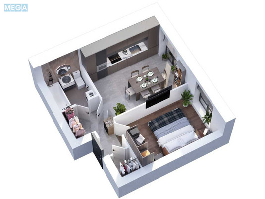 Новобудова, 5 поверхів, <a class="location-link" href="/gatnoe/" title="Недвижимость Гатне">Гатне</a>, Інститутська, 5 (изображение 1)
