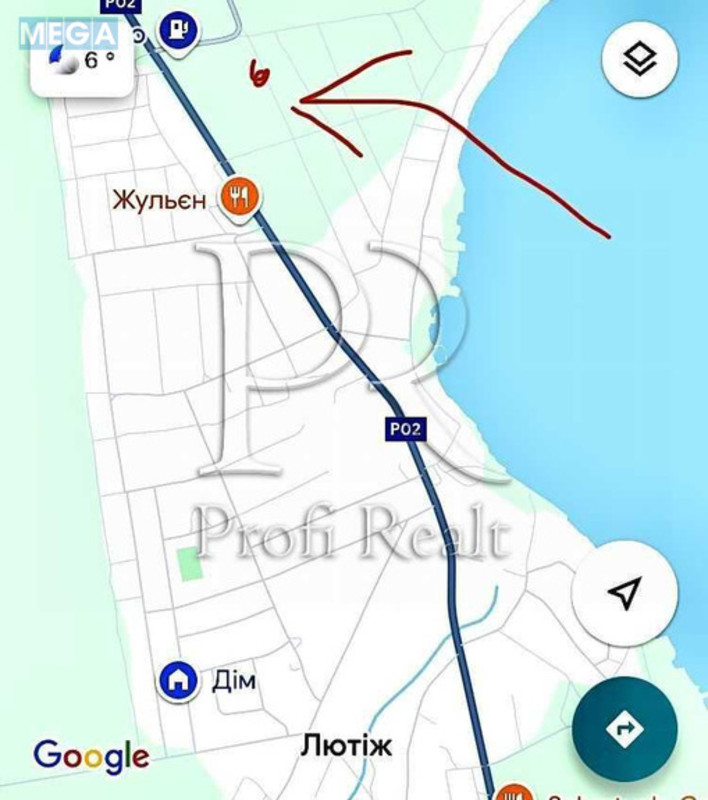 Продажа участка, 8 соток, участок под жилую застройку, <a class="location-link" href="/lyutizh-selo/" title="Недвижимость Лютіж">Лютіж</a>, Масив Поле (изображение 1)