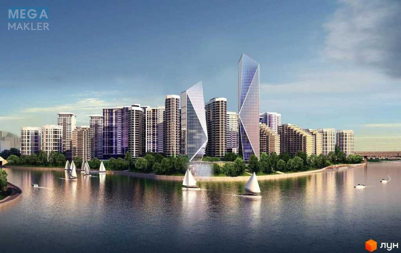 Новобудова, 25 поверхів, <a class="location-link" href="/kiev/" title="Недвижимость Київ">Київ</a>, <a class="location-link" href="/kiev/darnickij/" title="Недвижимость Дарницький район">Дарницький р-н</a>, Осокорская ул. (изображение 1)