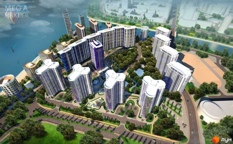 Новобудова, 25 поверхів, <a class="location-link" href="/kiev/" title="Недвижимость Київ">Київ</a>, <a class="location-link" href="/kiev/darnickij/" title="Недвижимость Дарницький район">Дарницький р-н</a>, Осокорская ул. (изображение 1)