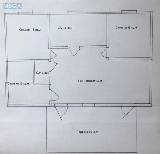 Продаж дома, 1&nbsp; поверх, 100&nbsp;кв.м, 3&nbsp;кімнати, ділянка 10&nbsp;соток, <a class="location-link" href="/demidov/" title="Недвижимость Демидів">Демидів</a>, Французький бульвар, 23 (изображение 1)
