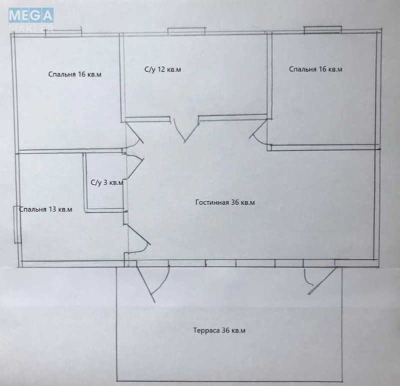 Продаж дома, 1 поверх, 100 кв.м, 3 кімнати, ділянка 10 соток, <a class="location-link" href="/demidov/" title="Недвижимость Демидів">Демидів</a>, Французький бульвар, 23 (изображение 1)