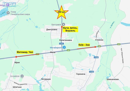 Продажа участка, 110&nbsp;соток, земля коммерческого назначения, <a class="location-link" href="/dmitrovka-selo-kv-kievo-svyatoshinskij-rajon/" title="Недвижимость Дмитрівка">Дмитрівка</a>, Центральна (изображение 1)
