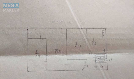 Продаж 3 кімнатної квартири (60/40/10), 9 пов. 9 пов. будинку, <a class="location-link" href="/kiev/" title="Недвижимость Київ">Київ</a>, <a class="location-link" href="/kiev/desnyanskij/" title="Недвижимость Деснянський район">Деснянський р-н</a>, Мілютенка вул., 23 (изображение 1)