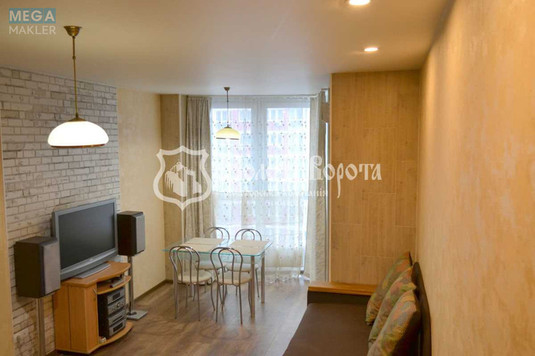 Продаж 1 кімнатної квартири (50,4/20/12), 13 пов. 25 пов. будинку, <a class="location-link" href="/kiev/" title="Недвижимость Київ">Київ</a>, <a class="location-link" href="/kiev/darnickij/" title="Недвижимость Дарницький район">Дарницький р-н</a>, Михайла Драгоманова вул., 2а (изображение 1)