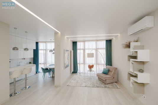 Продаж 1 кімнатної квартири (49/22,6/14), 14 пов. 25 пов. будинку, <a class="location-link" href="/kiev/" title="Недвижимость Київ">Київ</a>, <a class="location-link" href="/kiev/obolonskij/" title="Недвижимость Оболонський район">Оболонський р-н</a>, Героїв Сталінграду просп., 4А (изображение 1)