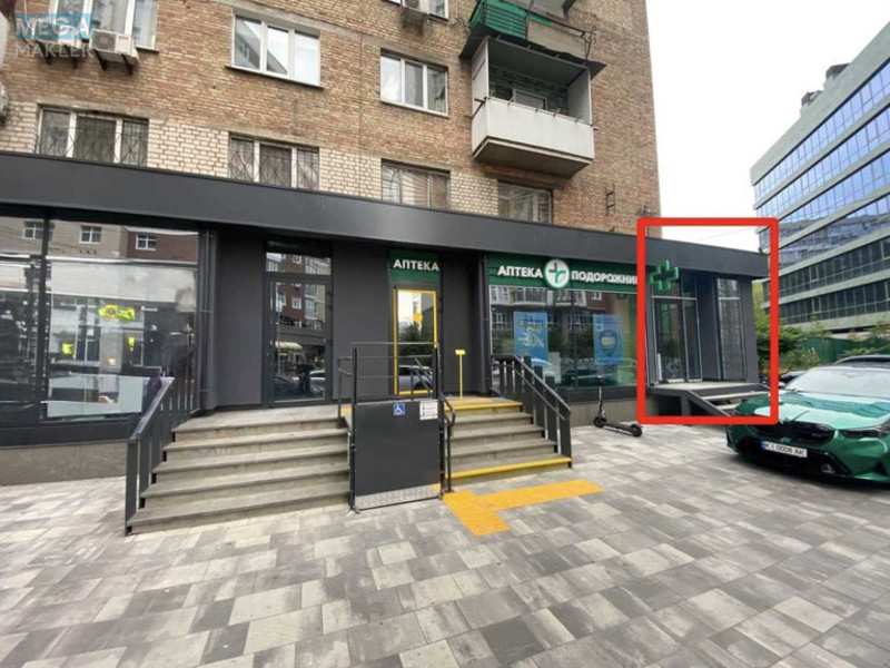 Продаж комерційної нерухомості, 65&nbsp;кв.м, под магазин, <a class="location-link" href="/kiev/" title="Недвижимость Київ">Київ</a>, <a class="location-link" href="/kiev/pecherskij/" title="Недвижимость Печерський район">Печерський р-н</a>, Академіка Філатова вул., 1 (изображение 1)