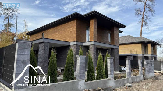 Продаж дома, 2&nbsp;поверху, 250&nbsp;кв.м, 4&nbsp;кімнати, ділянка 4,40&nbsp;сотки, <a class="location-link" href="/kiev/" title="Недвижимость Київ">Київ</a>, <a class="location-link" href="/kiev/svyatoshinskij/" title="Недвижимость Святошинський район">Святошинський р-н</a>, Михаила Чалого ул., 2 (изображение 1)